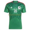 Original Fußballtrikot Mexiko H.HERRERA 16 Heimtrikot WM 2022 Für Herren